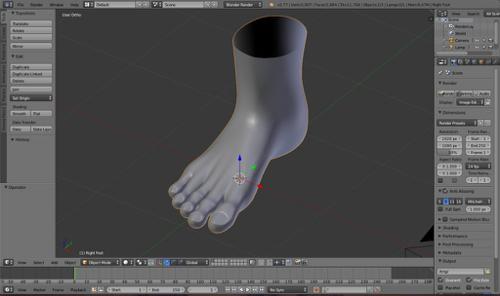 Right foot preview image